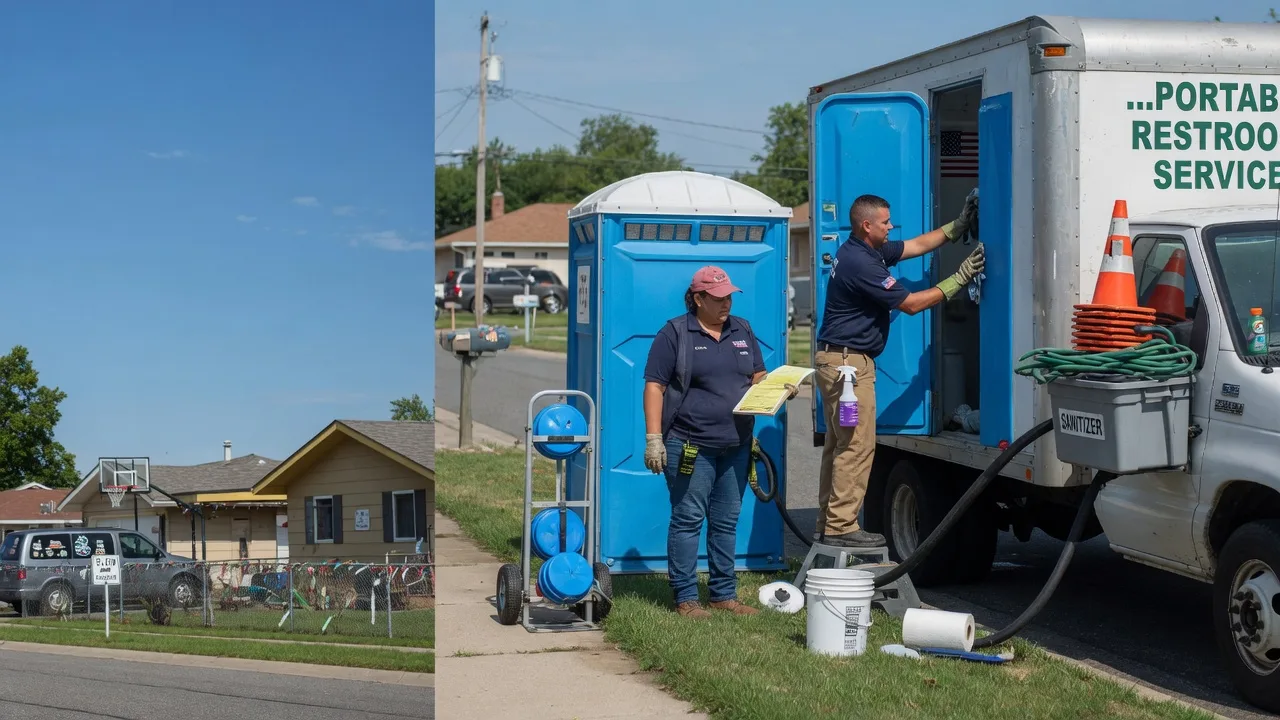 Portable Toilet Rental in Linwood, KS near me